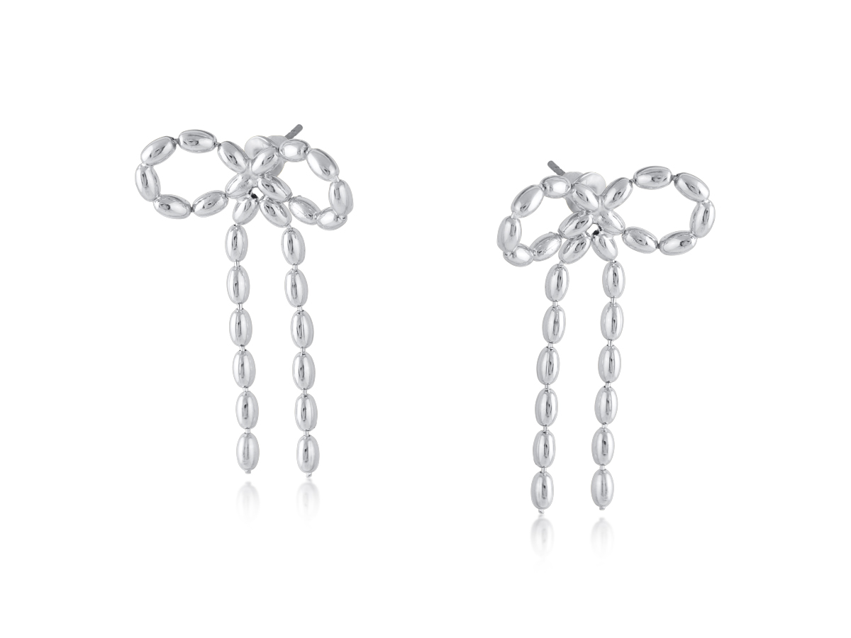Picture of GOLD CELINE BOW STUD EARRINGS