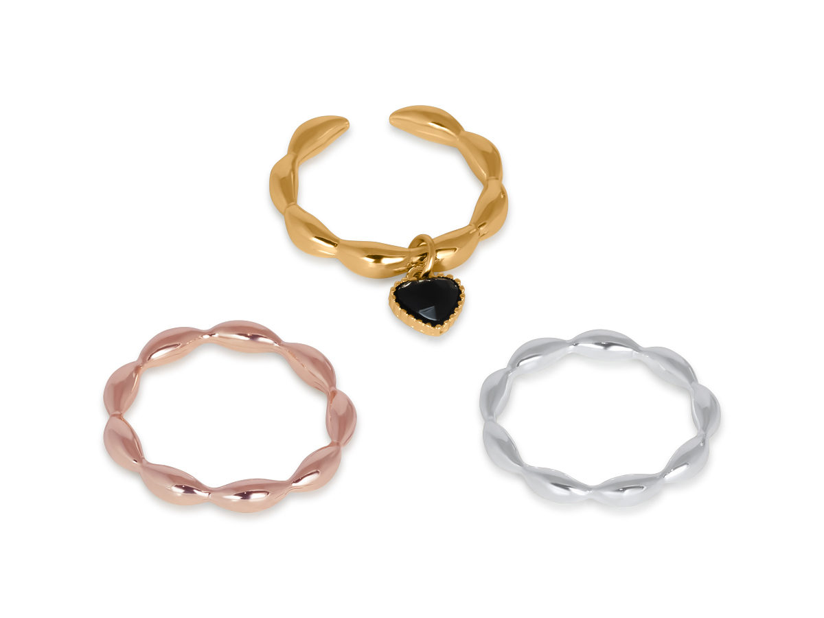 Picture of MIX TILLEUIL SET OF RINGS