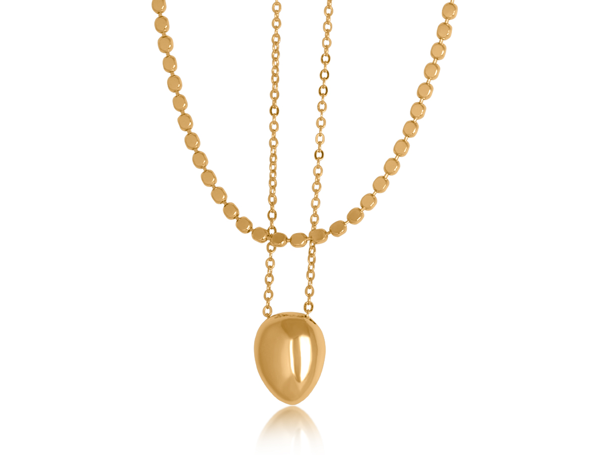 Picture of GOLD SIMONE SET OF TWO NECKLACES
