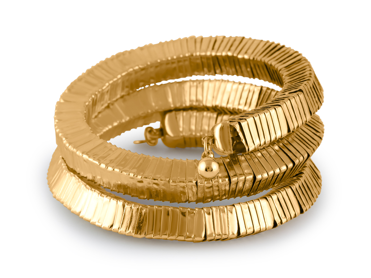 Picture of GOLD IRINA WRAP AROUND BRACELET