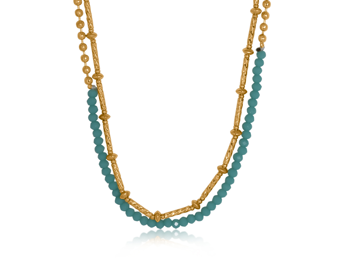 Picture of TURQUOISE ARIS SET OF NECKLACES