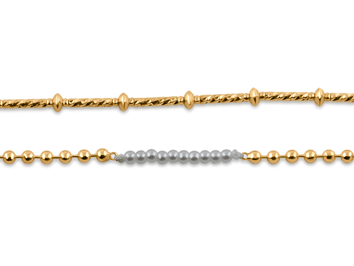Picture of WHITE  ARIS SET OF BRACELETS