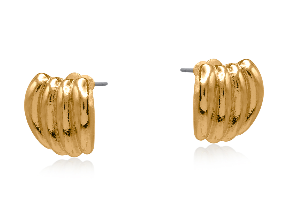 Picture of GOLD BELLAS GOING OUT STUD EARRINGS