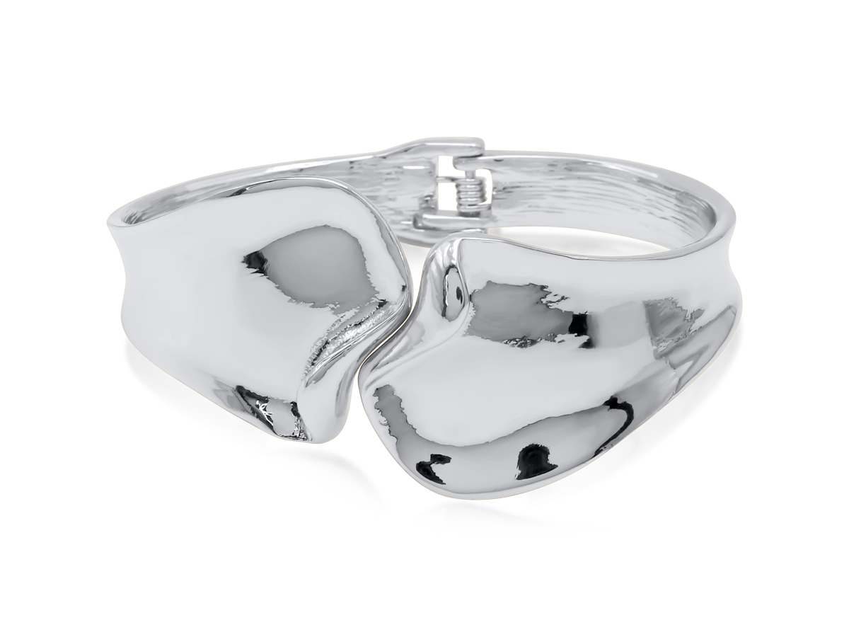 Picture of SILVER BAHIA FOLDED CUFF BRACELET