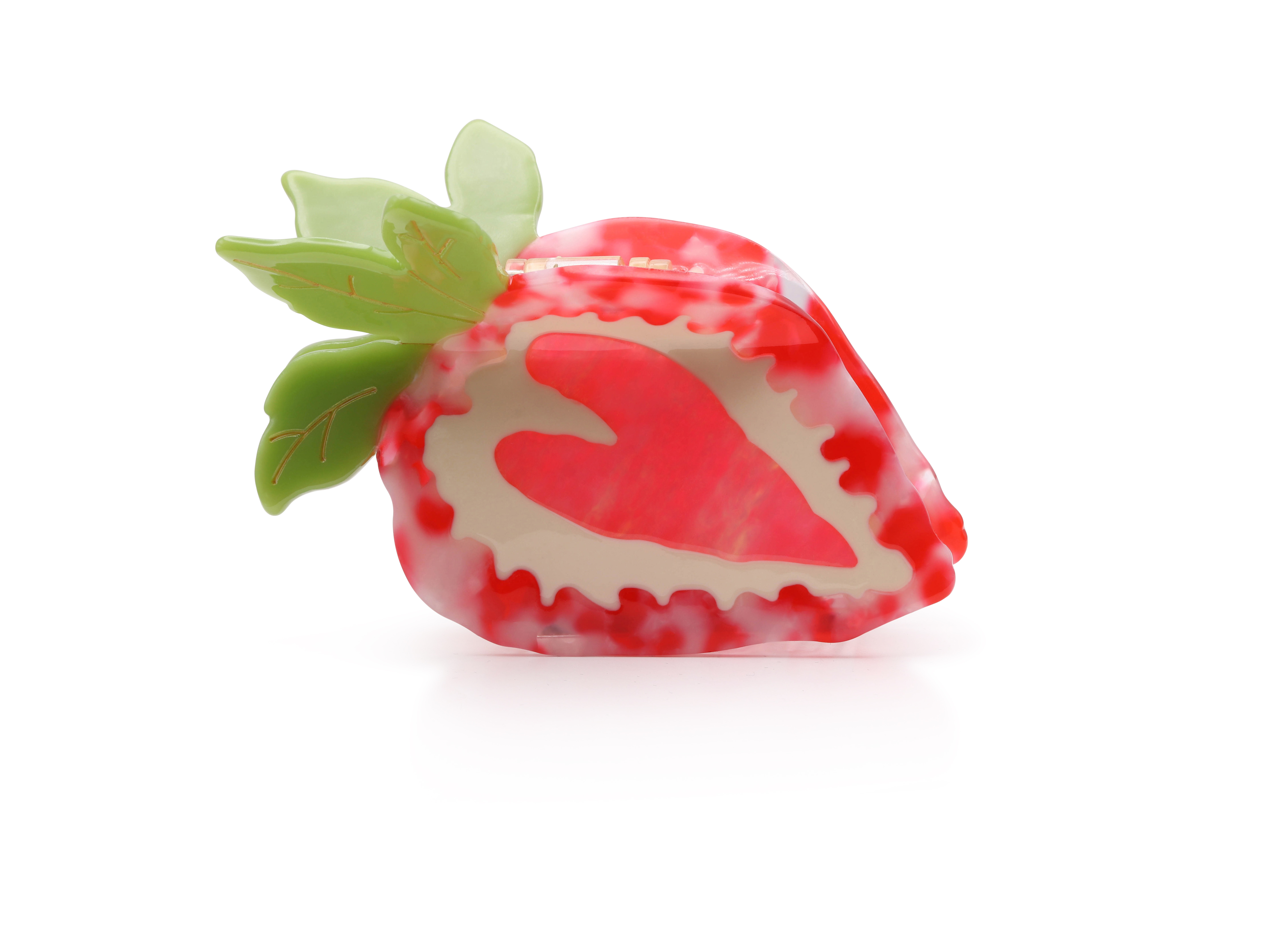Picture of A SLICE OF STRAWBERRY NOVELTY HAIR CLIP