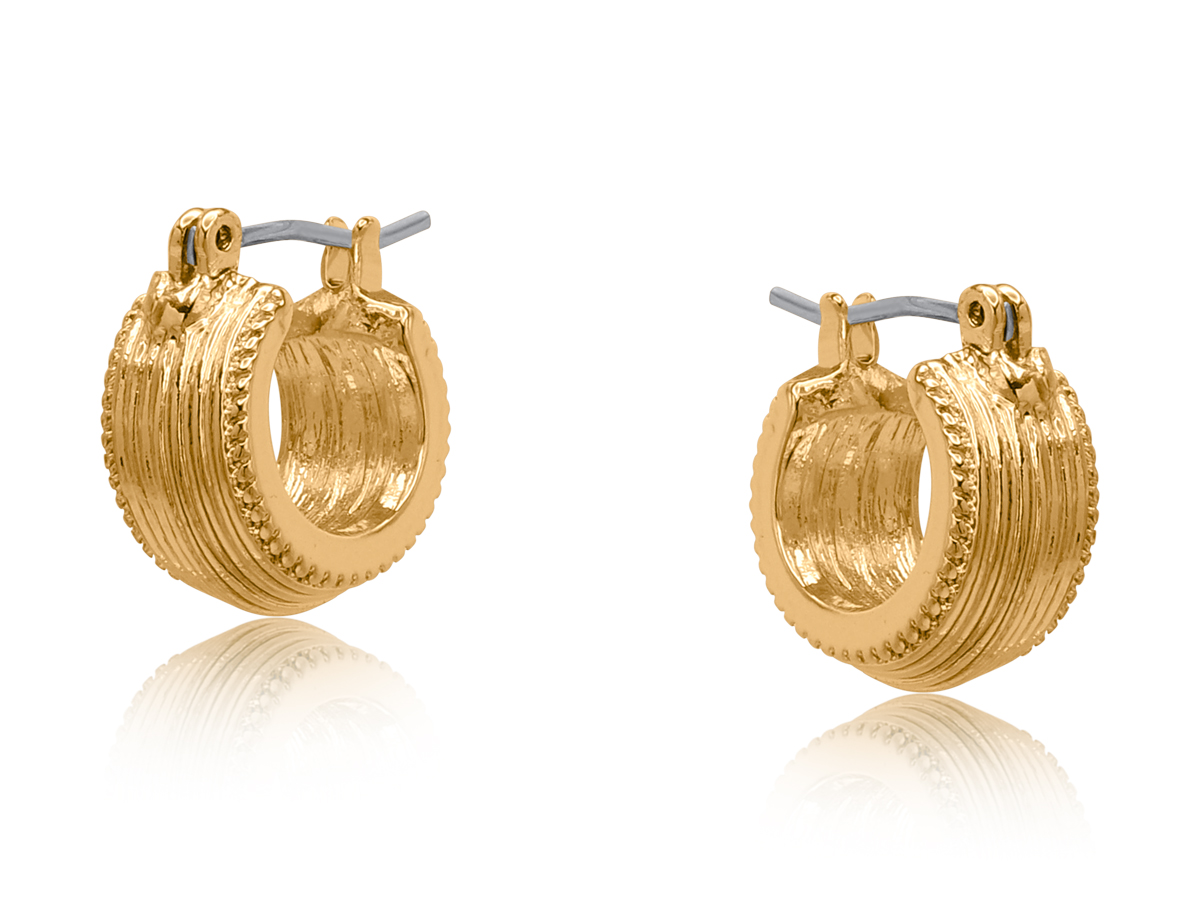 Picture of GOLD  JEMIMA PETITE BRASS EARRINGS