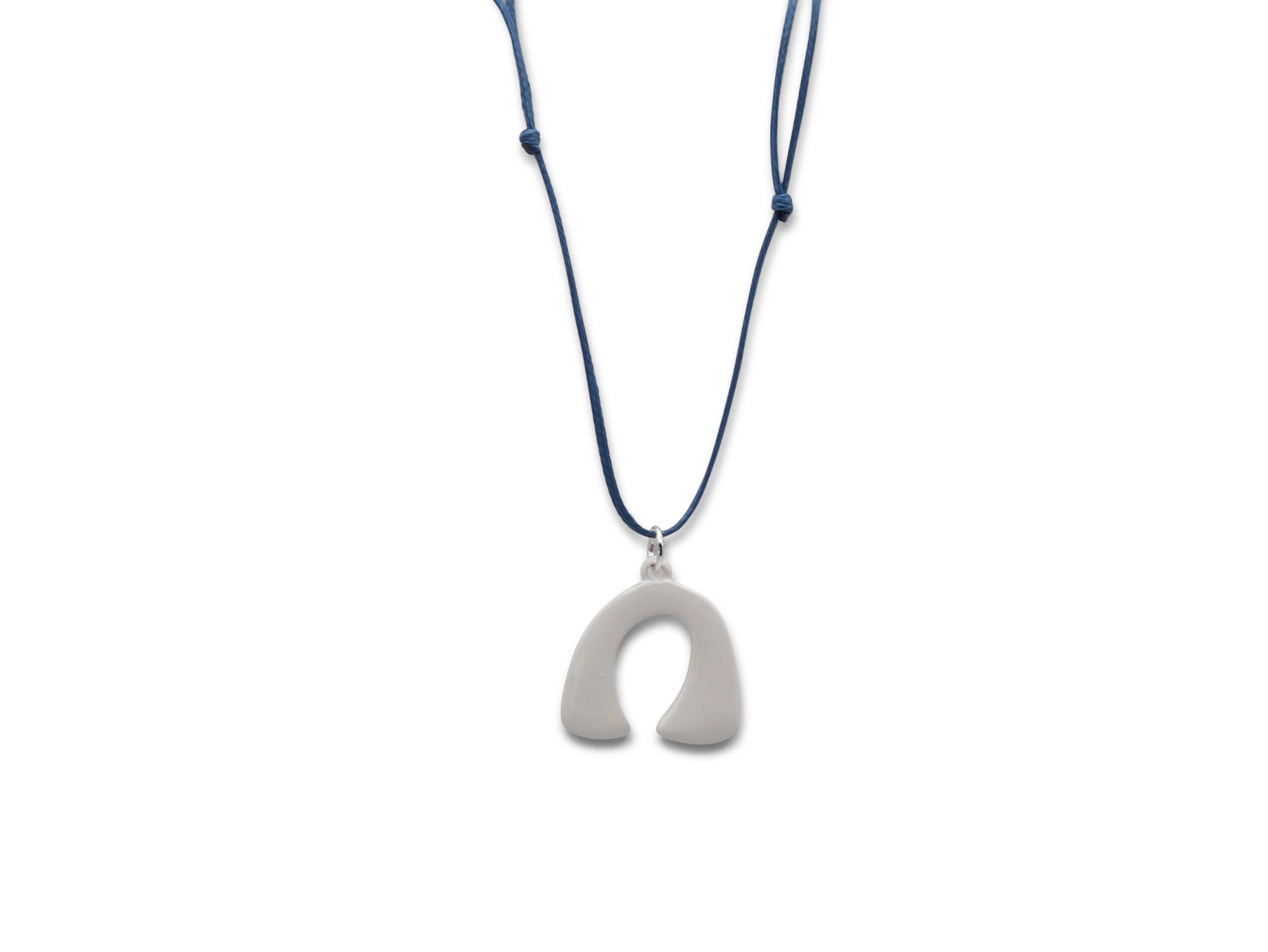 Picture of BLUE  OPHELIA ORGANIC STRING PENDANT