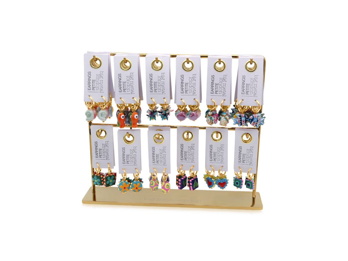 Picture of BUNDLE SET OF SEA CREATURE EARRINGS WITH DISPLAY