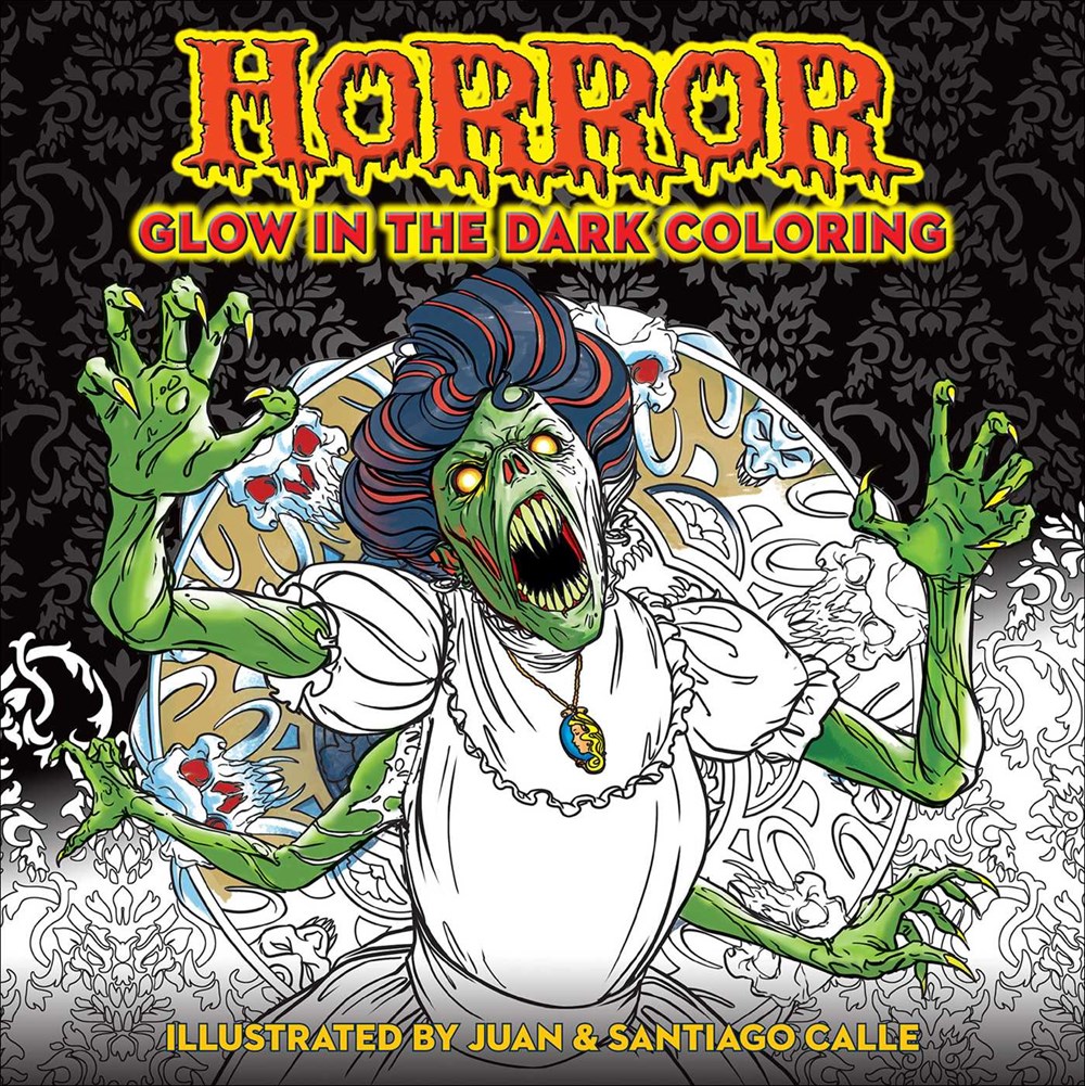 Picture of HORROR GLOW IN THE DARK COLORING