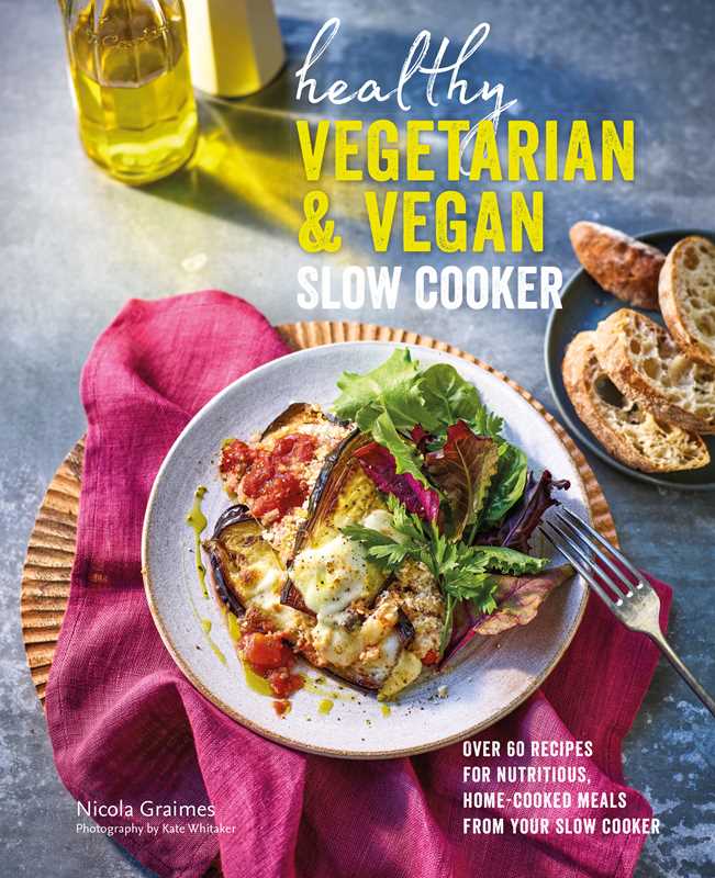 Picture of HEALTHY VEGETARIAN & VEGAN SLOW COOKER