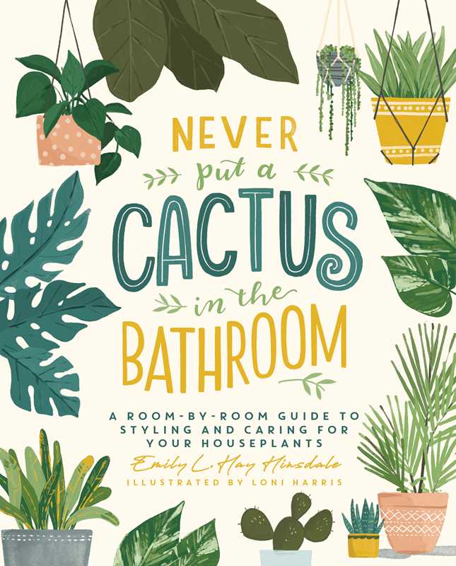 Picture of NEVER PUT A CACTUS IN THE BATHROOM