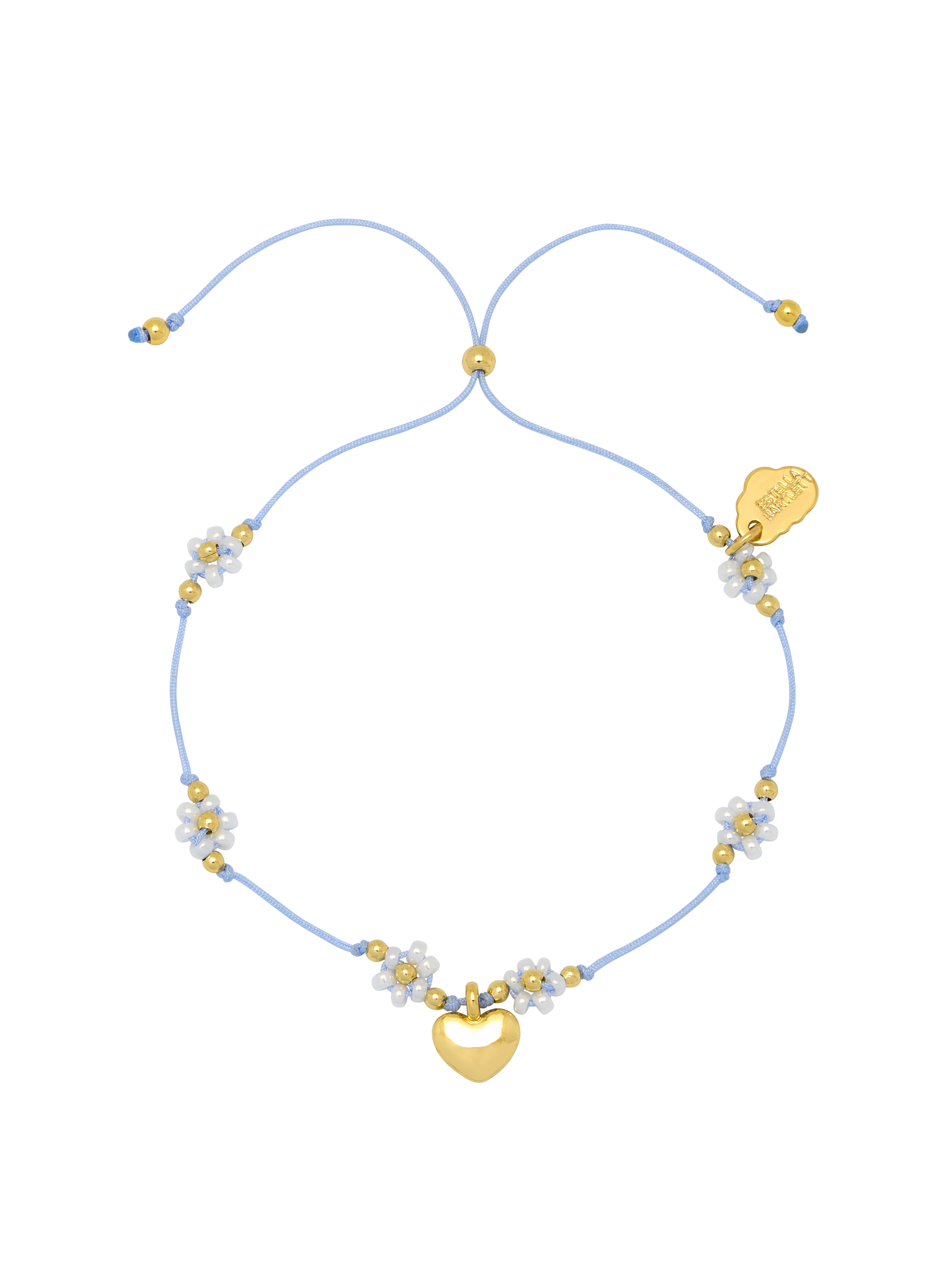 Picture of Heart And Flower Beaded Louise Bracelet