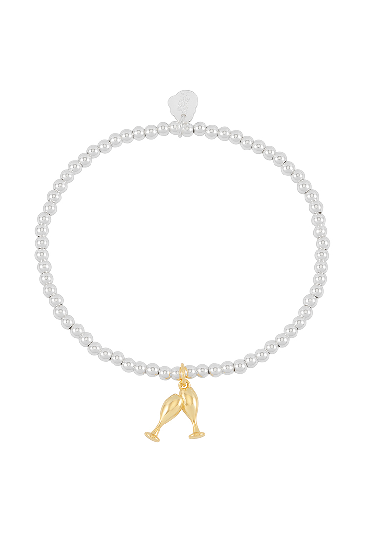 Picture of Champagne Sienna Bracelet - Gold Plated
