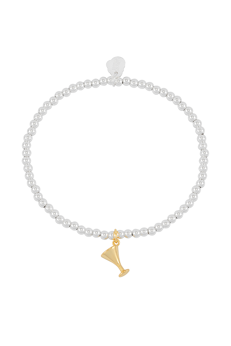 Picture of Martini Glass Sienna Bracelet - Gold Plated