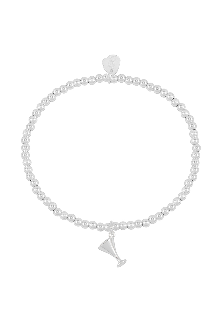 Picture of Martini Glass Sienna Bracelet - Silver Plated
