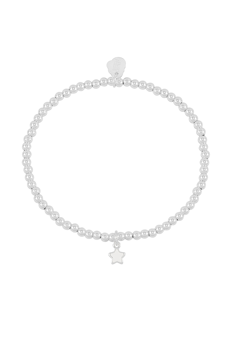 Picture of Puffed Star Sienna Bracelet - Silver Plated