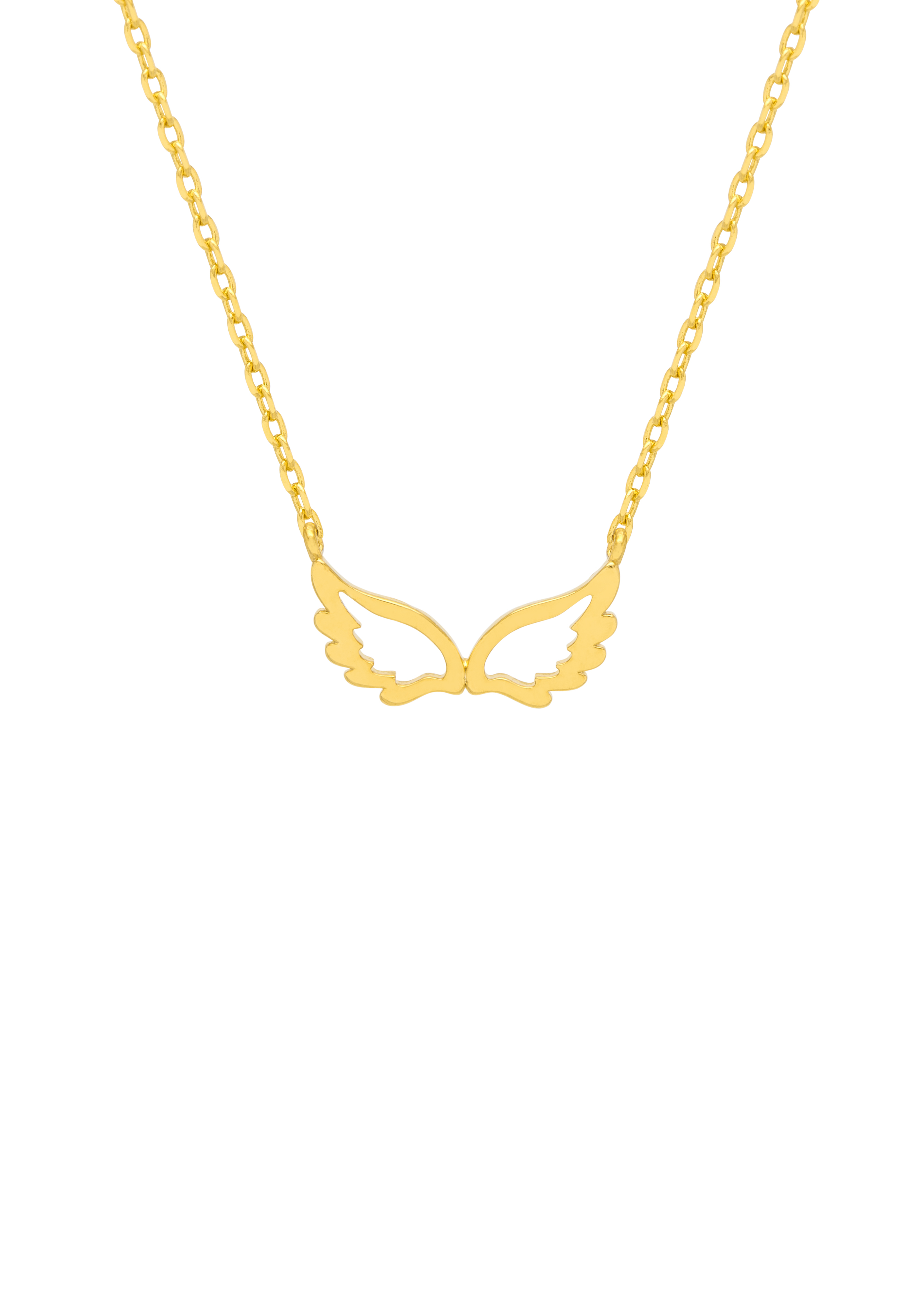 Picture of Angel Wing Necklace - Gold Plated