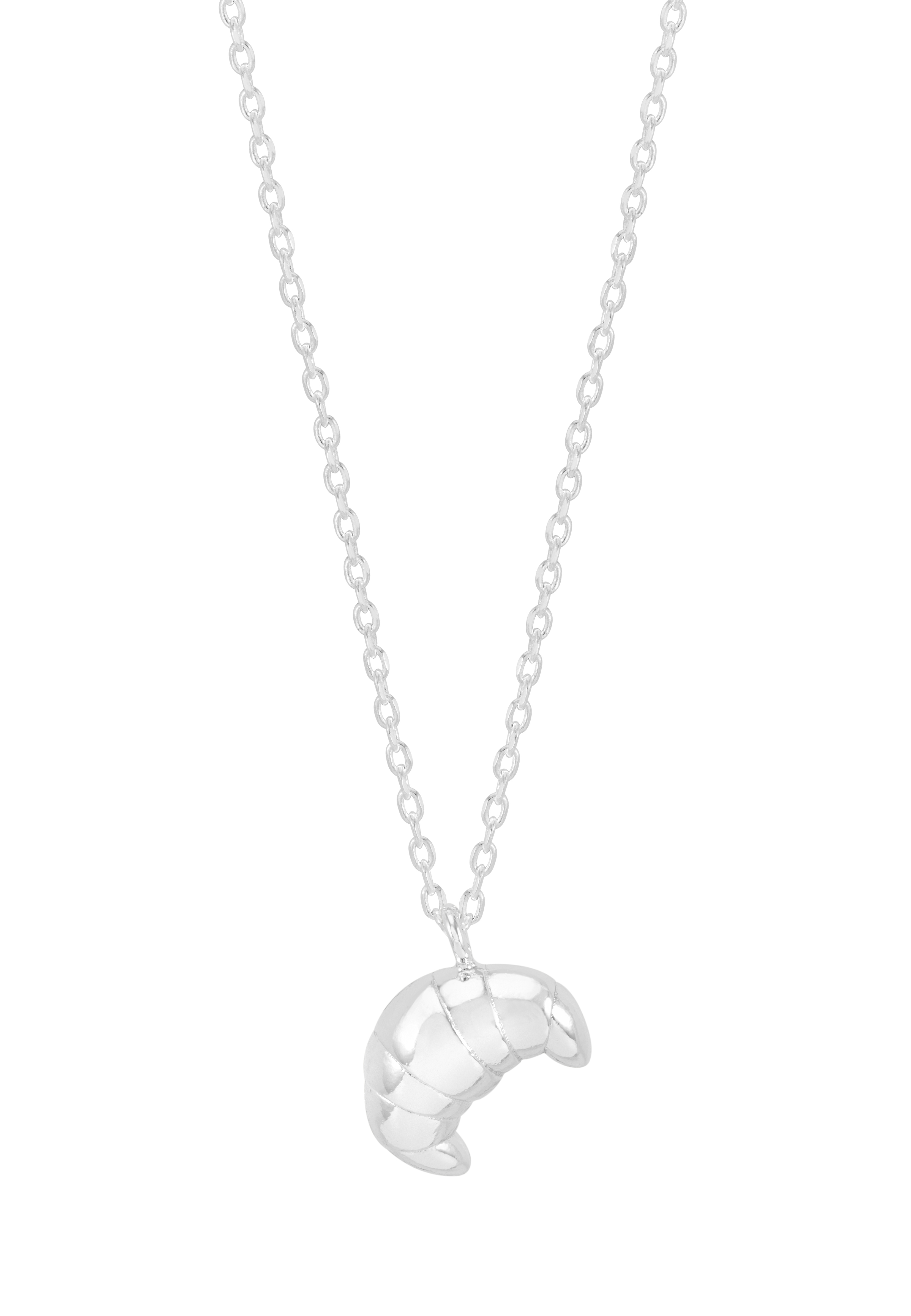 Picture of Croissant Necklace - Silver