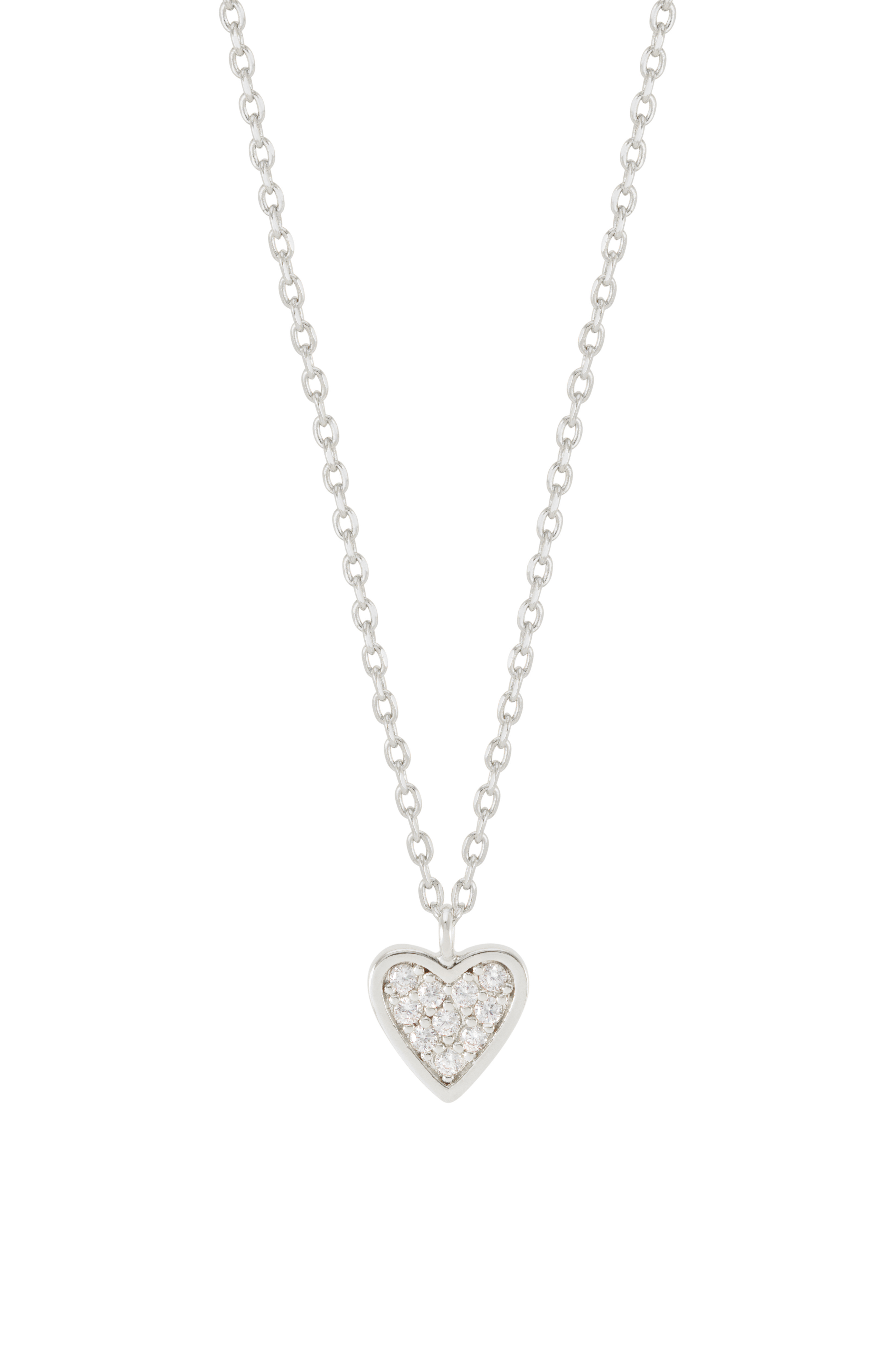 Picture of Pave Mini Heart Necklace