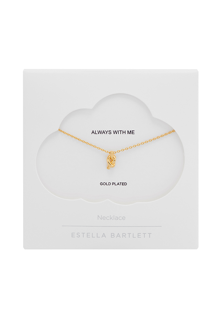 Picture of Knot Necklace - Gold