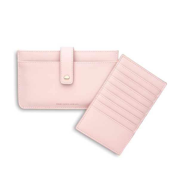 Picture of Travel Document Wallet - Blush - Saffiano