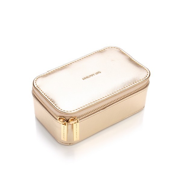 Picture of Mini Jewellery Box - Gold - Saffiano