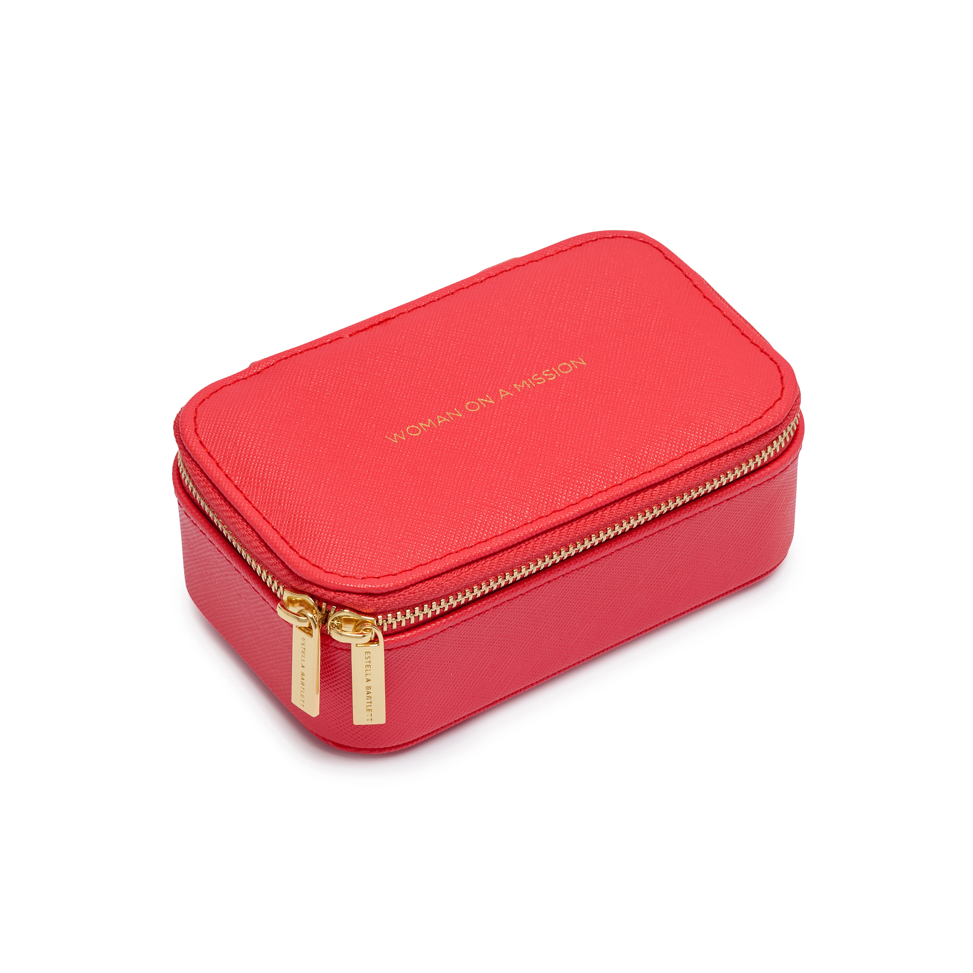 Picture of Mini Jewellery Box - Coral - Saffiano