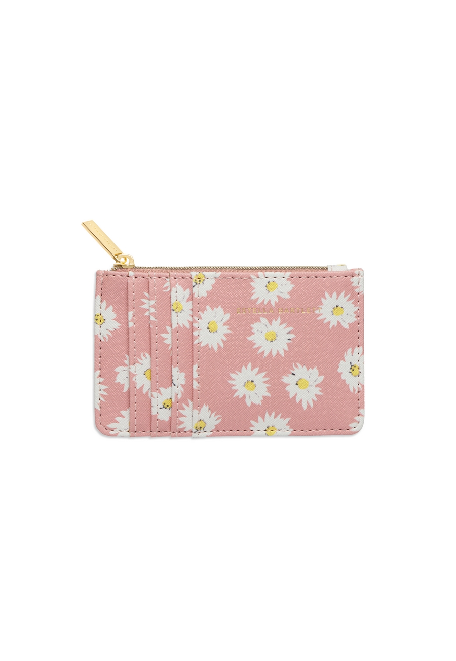 Picture of Card Purse - Daisy Print Blush