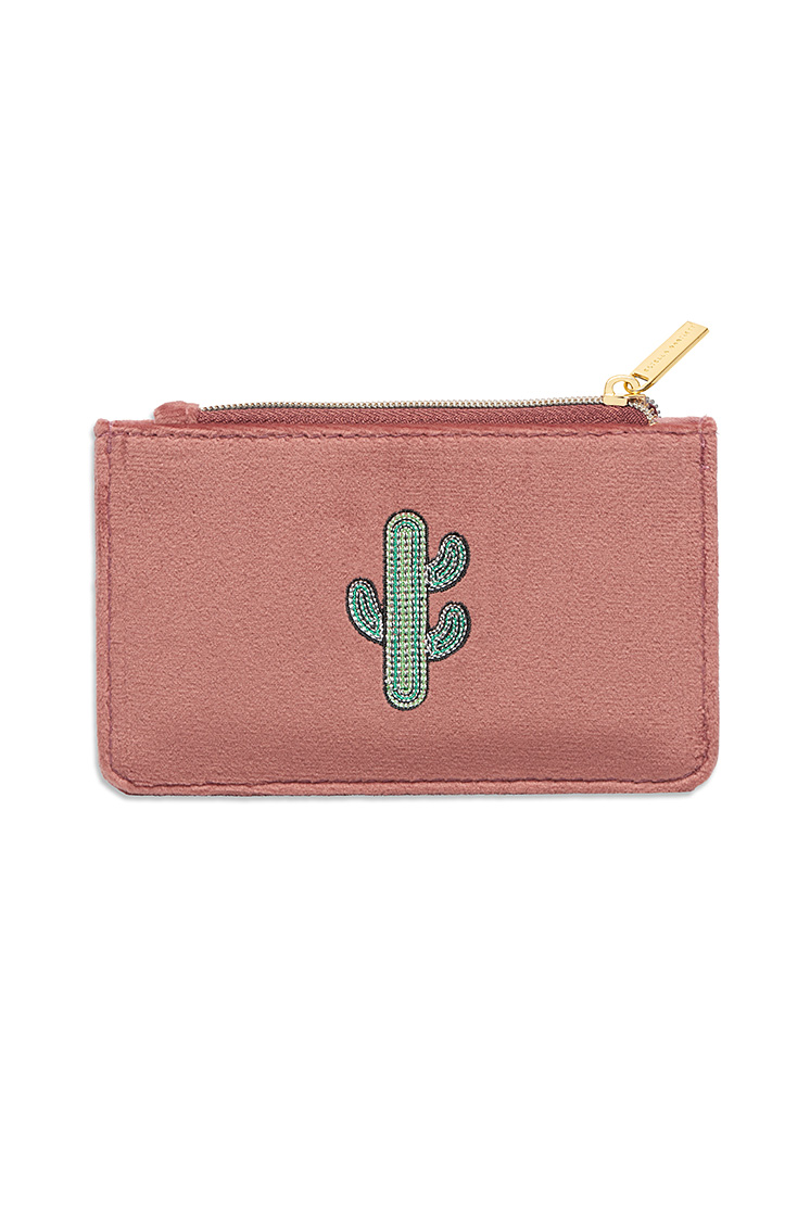 Picture of Card Purse - Cactus Blush Velvet