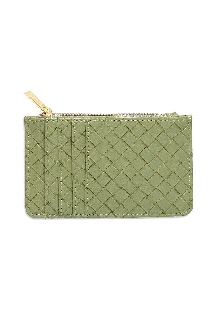 Picture of Card Purse - Mint Weave