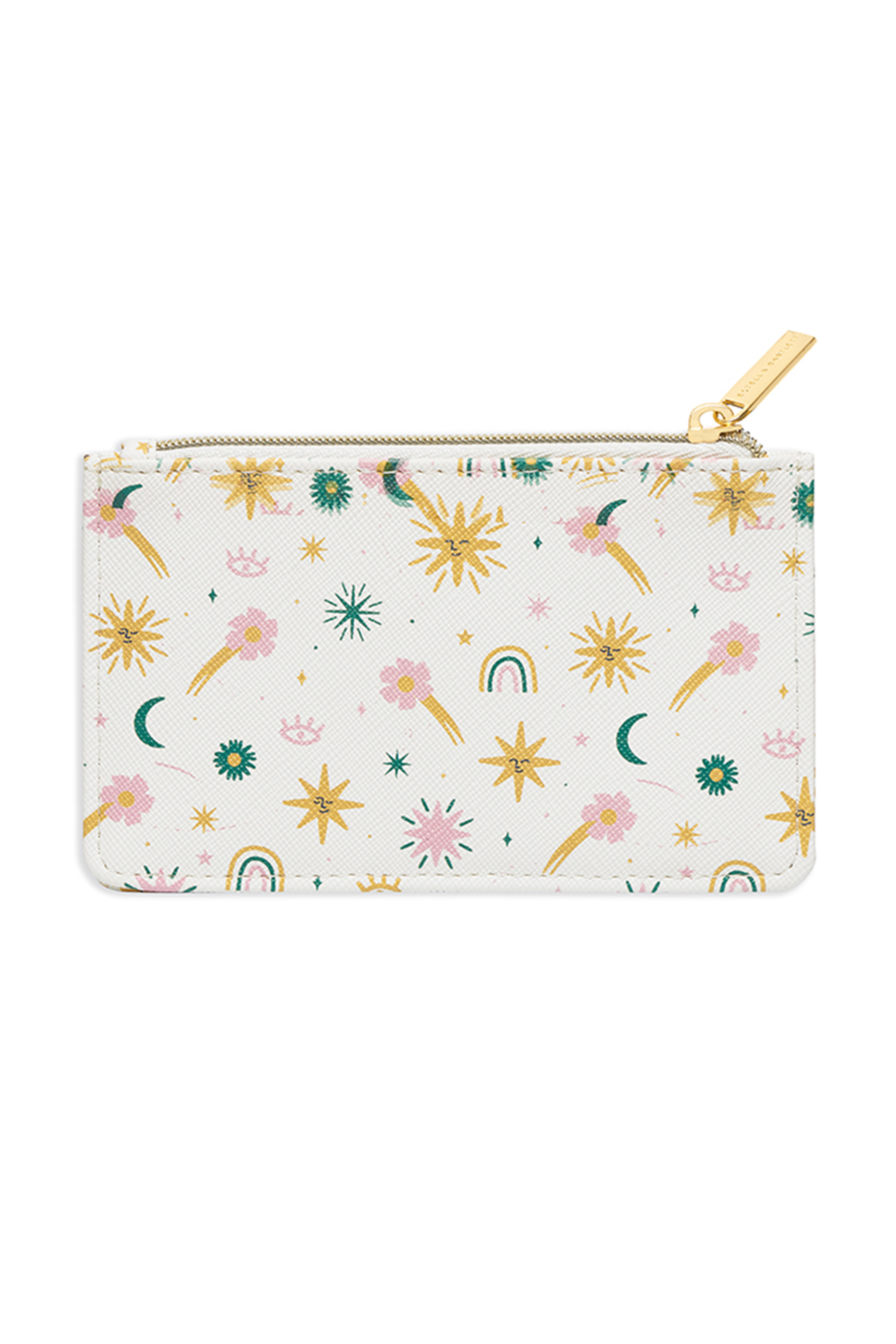 Picture of Charly Clements Cream Print Card Purse