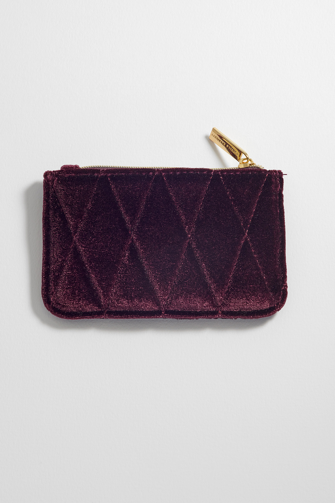 Picture of Quilted Card Purse - Burgundy