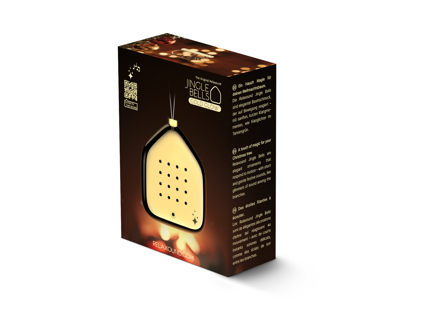 Picture of Relaxound Jingle Bells Gold Glow